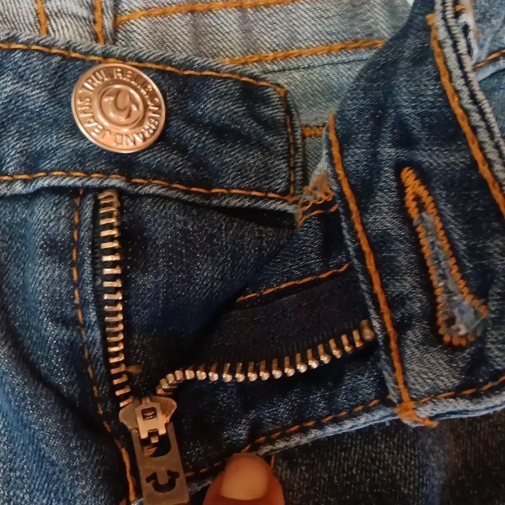 True Religion Dark Blue Skinny Jeans Womens 28